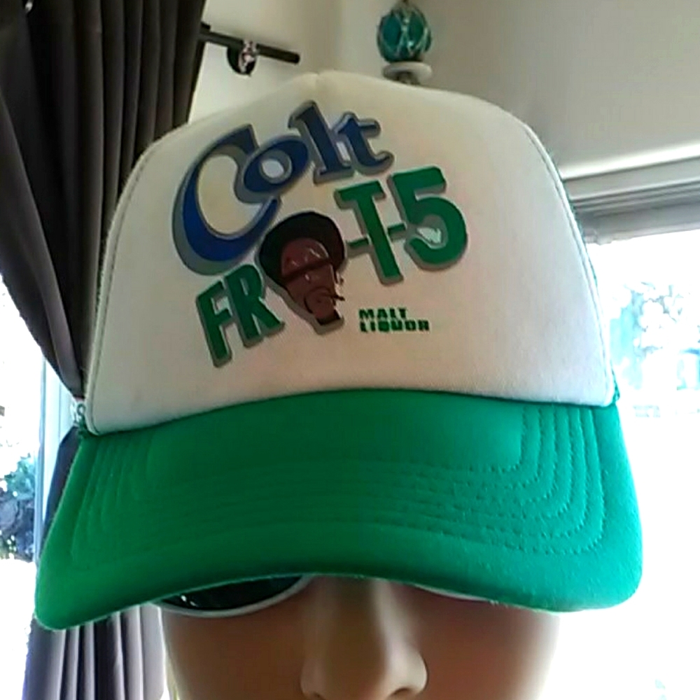 AFRO MAN  Colt fro-t-5 malt liquor hat